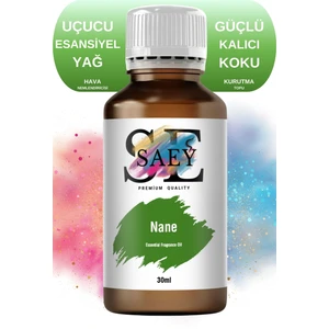 Nane Esansiyel Uçucu Koku Yağ Buhurdanlık Yağı Difüzör Esansı Hobi Esans 30ml