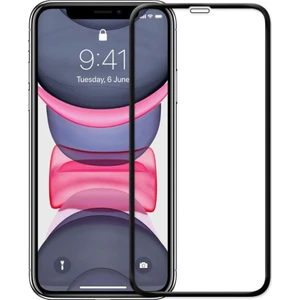 iPhone 11 Uyumlu Kırılmaz 5d Tam Kaplayan Temperli Ekran Koruyucu