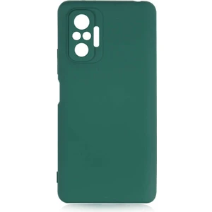 ZORE Xiaomi Redmi Note 10 Pro Kılıf  Mara Laaakan Kapak-Koyu Yeşil