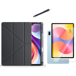 Huawei Matepad Se 11 Inç Uyumlu Tri Fold Kalemlikli Tablet Kılıfı Ekran Koruyucu Kalem Seti