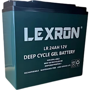 12V 24AH Deep Cycle Jel Akü