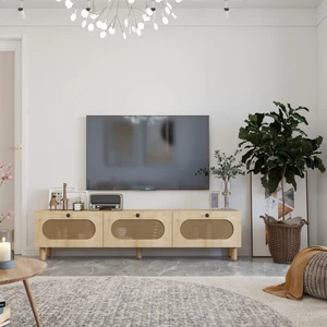 Mert Sert Mobilya Elena Hazeran 180CM Tv Sehpası, Tv Ünitesi, Iskandinav Tv, Bohem Tv