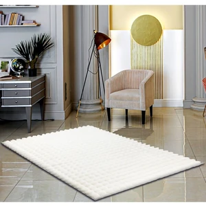 Rex Tavşanı Bubble Post Halı Beyaz (80   x   150 Cm)