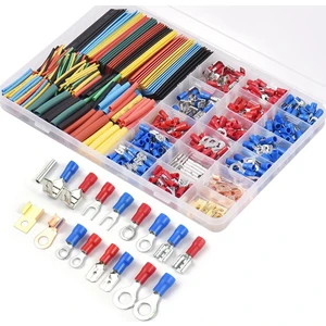 Izoleli Kablo Papucu Dişi, Erkek, U Tipi, Yuvarlak + Daralan Makaron 678 Parça Özel Set