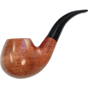 9 Mm. Kahverengi Sandalwood Eğimli Sap Ahşap Pipo RD36