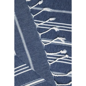 Miracolo Home Sultan Peşkir 2'li Set Beyaz Kurulama Bezi Çizgili