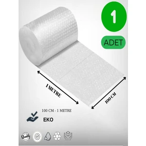 Patpat Balonlu Naylon 100 cm x 1 Metre 25-30 Gram  1 .sınıf Balonlu Poşet Havalı Naylon Ambalaj –