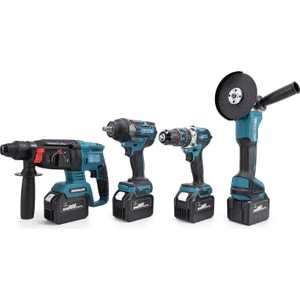 Dörtlü Set MK800(13MM Ç.mandren+S.sıkma+Ş.spral+Ş.hilti)