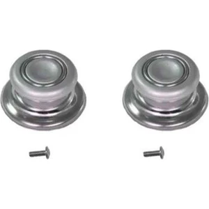 Doğuş Mutfak 2 Adet Gri Tüm Tencere Tava Kapaklarına Uygun Bagalit Tepe Cam Tencere Kapağı Kulpu