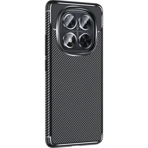 M.TK Moveteck Xiaomi Poco X7 Kılıf Kamera Korumalı Karbon Desenli Renk Atmaz Koruyucu Silikon Kapak