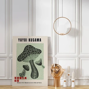 Modern Duvar Tablosu Mantar Sanatsal Kanvas Tablo Salon Duvar Dekorasyon Tablo