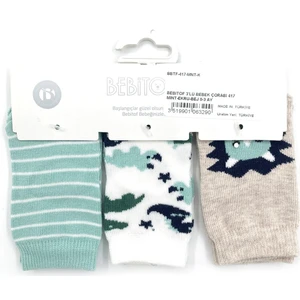 3'lü Bebek Çorabı 417
