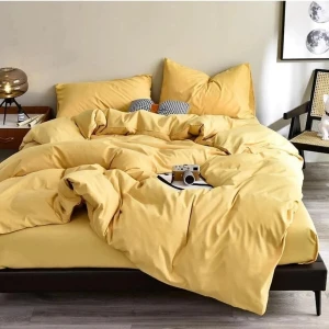 Çift Kişilik Nevresim Takımı I 220 x 240 I Sarı