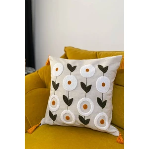 Punch Nakışlı 1 Adet Kırlent Kılıfı