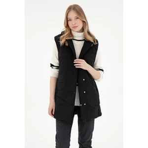 U.s. Polo Assn. Kadın Siyah Yelek (Dokuma) 50289554-VR046