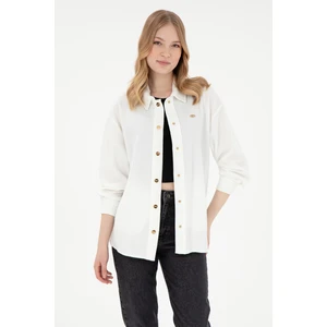 U.S. Polo Assn. Kadın Krem Sweatshirt 50299009-VR071