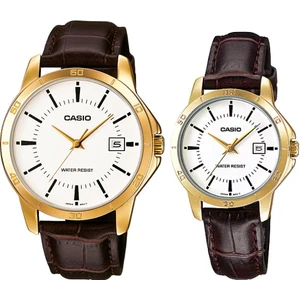 Mtp-Ltp- V004GL-7AUDF Çift Kol Saati (Kadın-Erkek)