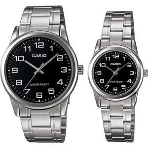 Mtp-Ltp- V001D-1BUDF Çift Kol Saati (Kadın-Erkek)