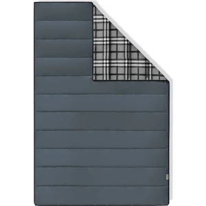 Flanel Battaniye Kamp Seyahat Outdoor Çadır Karavan Için Yorgan Battaniye 215-150CM Antrasit