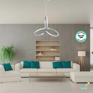 Mutfak Oda Hol Antre  Beyaz Işık Modern Ledli Avize