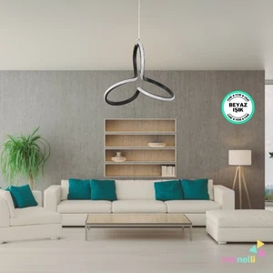 Mutfak Oda Hol Antre  Beyaz Işık Modern Ledli Avize