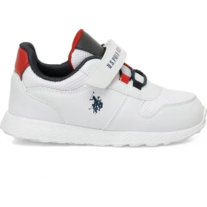 U.S. Polo Assn. Garfıeld Jr 5fx Beyaz Erkek Çocuk Spor Ayakkabı