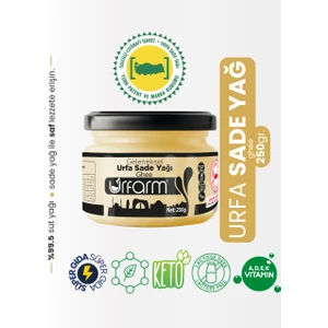 Sadeyağ (Ghee) 250 Gr. – Koyun - Temiz Süt Laktozsuz, Kazeinsiz, Ketojenik Saf Yağ Sade Yağ