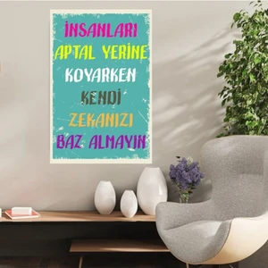 Durusoy Shop Center Ahşap Retro Mdf Poster , Komik Sözler , Duvar Yazıları , Manzara ,  Tarih , Edebiyat - TBL0329