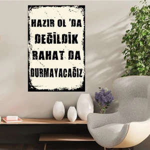 Durusoy Shop Center Ahşap Retro Mdf Poster , Komik Sözler , Duvar Yazıları , Manzara ,  Tarih , Edebiyat - TBL0334
