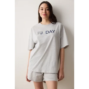 Pj Day Şortlu Pijama Takımı