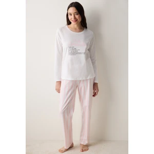 Pink Lemonade Pantolon Pamuklu  Pijama Takımı