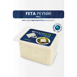 Feta Peyniri 400 Gr. - Tam Yağlı Olgunlaştırılmış Beyaz Peynir - Feta Cheese