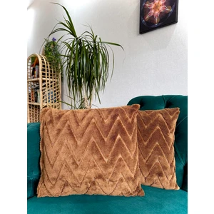 2'li Set Bohem Özel Tasarım Punch Panç Desen Dekoratif Kırlent Kılıfı  Aynı Renk 43 x 43  cm