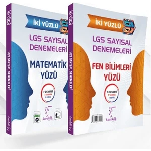 Karekök Yayıncılık İki Yüzlü Lgs Sayısal Denemeleri