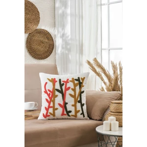 Sternen Glanz Nakışlı Mix Pamuklu Tekli Kırlent