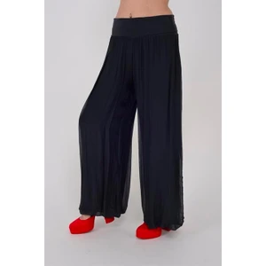 Italyan Korse Belli Astarlı Ipek Pantolon