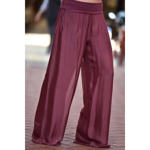 Italyan Korse Belli Astarlı Ipek Pantolon