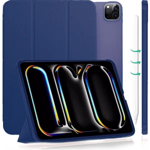 TEKNETSTORE Apple Ipad Pro 11 M4 2024 11 Inç Tablet Uyumlu Flip Smart Standlı Akıllı Kılıf Smart Cover