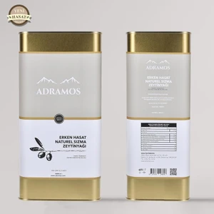 Yeni Hasat 2024-2025 Soğuk Sıkım Erken Hasat Naturel Sızma Zeytinyağı 5000 ml