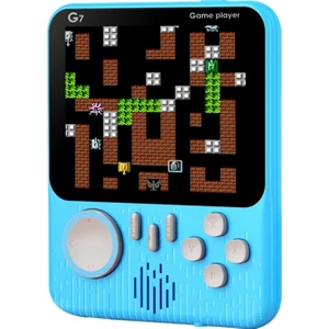Mini Atari Taşınabilir Oyun Konsolu 3.5 Inç Ekran Çift Konsol 666 Adet Retro Oyun Gameboy El Atarisi