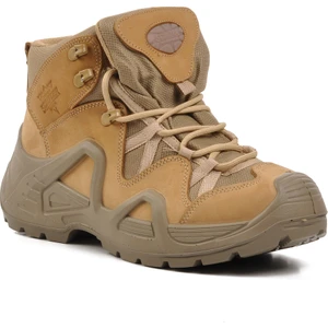 Bej Nubuk Su Geçirmez Erkek Outdoor Bot