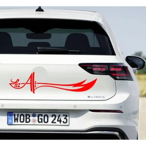 Sticker Usta Zülfikar Hz. Ali Alevi Sticker Araba Oto Motosiklet Karavan Etiket 01553