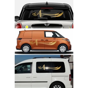 Sticker Usta Zülfikar Hz. Ali Alevi Sticker Araba Oto Motosiklet Karavan Etiket 01553