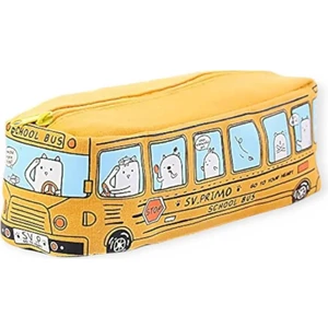 Asya Gümrük Malları Otobüs Kalem Kutusu - Kalemlik - Kalem Kutusu - Kalem