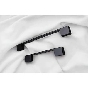 Dizayn House Siyah Köprü Çekmece ve Dolap Kulpu