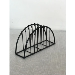 Demir Masa Üstü Oval Peçetelik