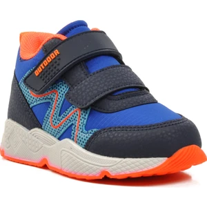 Walkway Saks-Lacivert-Fosfor Turuncu Bebek Outdoor Bot