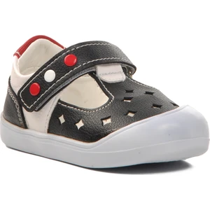 Lacivert - Beyaz - Kırmızı Bebek Günlük Ayakkabı