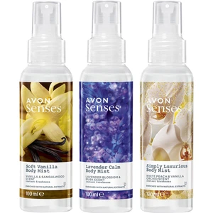 Senses Simply Luxurious Lavender Calm ve Soft Vanilla Vücut Spreyi Paketi