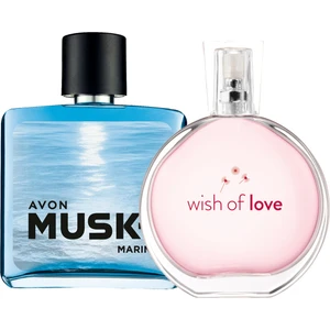 Wish Of Love Kadın Parfüm ve Musk Marine Erkek Parfüm Paketi